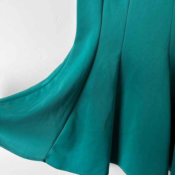 Teal scuba swing dress - Picture 5 of 5
